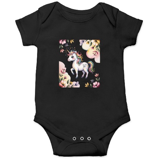 Believe in Magic – Cute Rainbow Unicorn Fantasy Onesies