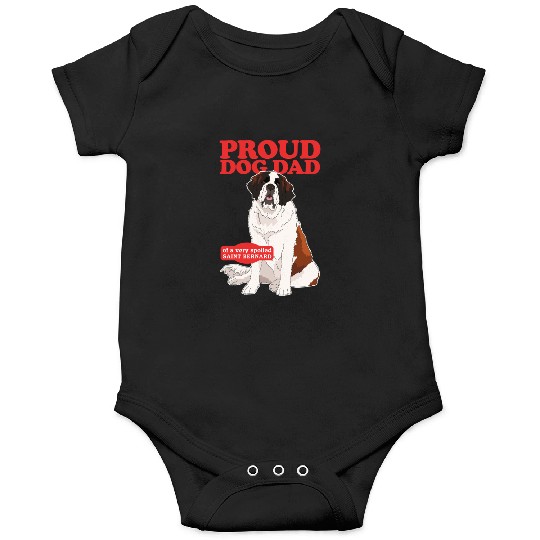 Saint Bernard Dog Dad St. Bernhard Onesies