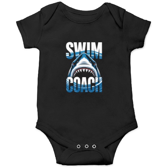 Swim Coach Shark Onesies