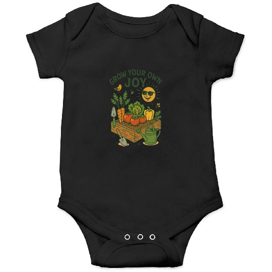 Vegetable Gardening Onesies