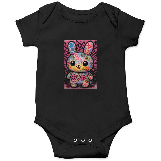Graffiti Kawaii Bunny Pop Onesies