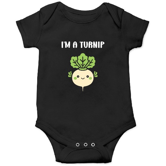 Turnip Character Illustration Onesies