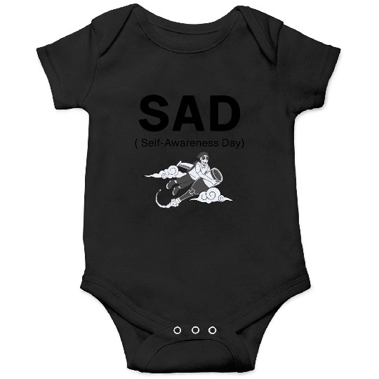 SAD – Self-Awareness Day Onesies for Happy Lone Wolves