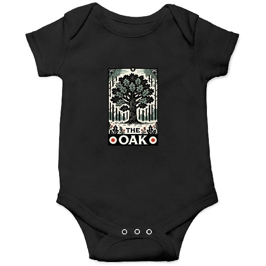 The Oak Tree Tarot Card Onesies