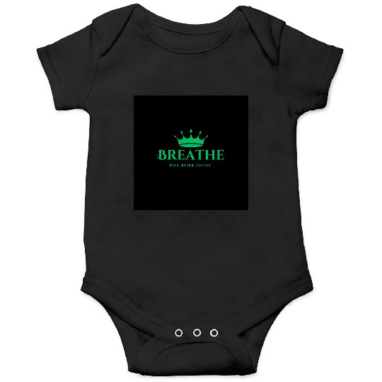 Breathe Rise Grind Thrive Flow Onesies
