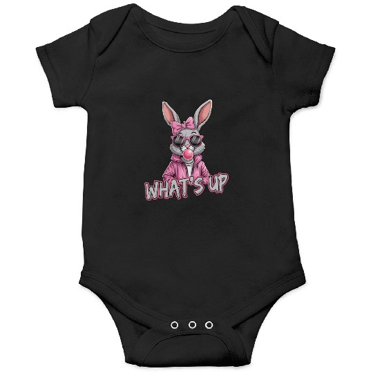 Cool Bunny What's Up Street Style Vibe Onesies