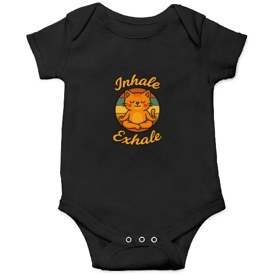 Yoga Cat Meditation Onesies