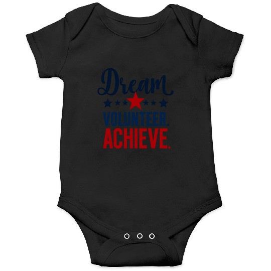 Dream Volunteer Achieve 2026 Inspiration Design  Onesies
