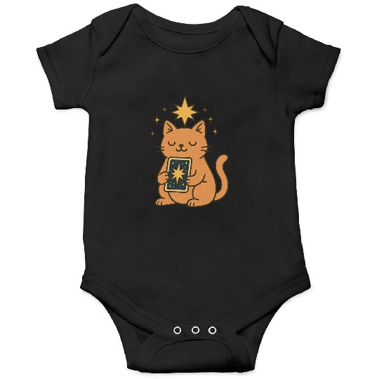 Celestial Cat Tarot Design Onesies