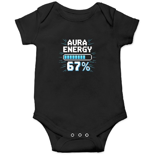 Aura Energy at 67 Six Seven Meme Gen Alpha Slang Onesies