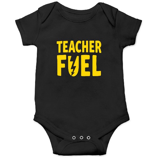 Teacher Fuel - Coffee icon Onesies