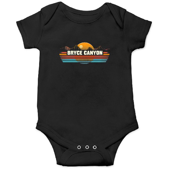 Bryce Canyon US National Park Vintage Onesies