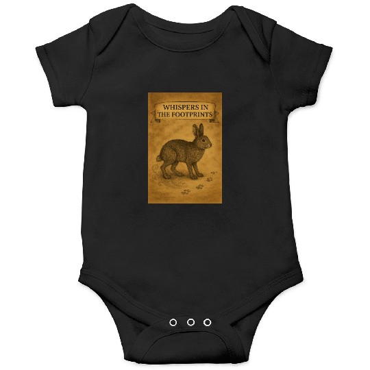 Whispers in the Footprints Rabbit Design Onesies