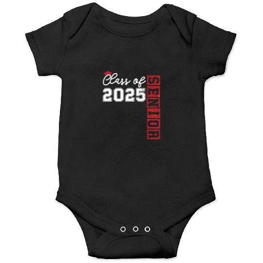 Class Of 2025 Senior Glitter Onesies