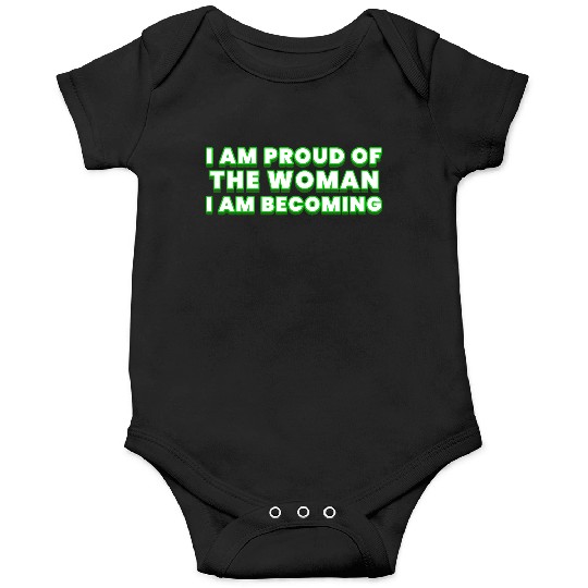 Empowering Woman Affirmation Design Onesies