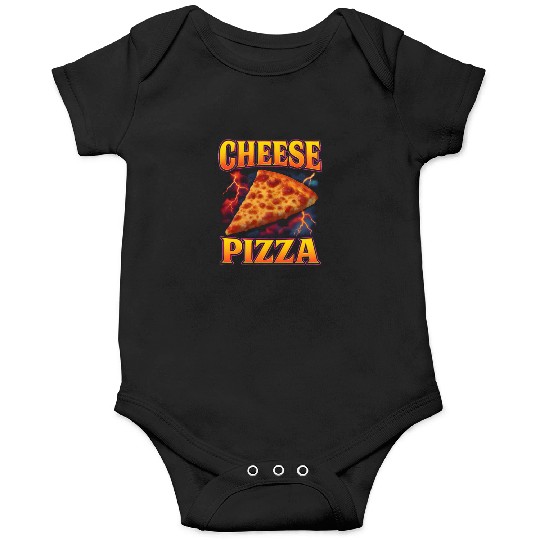 Cheese Pizza Favorite Food Weird 90s Cheese Pizza Onesies