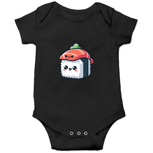 kawaii sushi character - food Onesies