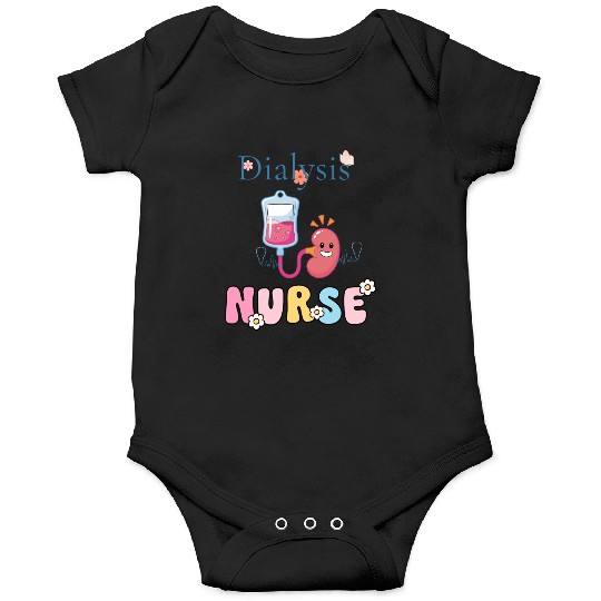 Dialysis Nurse Illustration Onesies