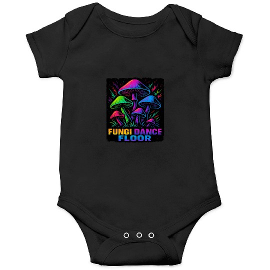 Trippy Mushroom EDM Rave Psychedelic Festival Onesies