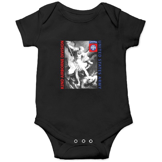 82nd Airborne - Saint Michael Onesies