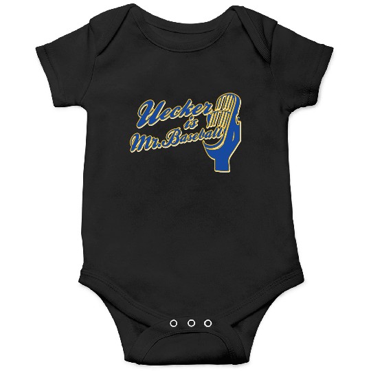 Ueck Uecker Milwaukee Mr. Baseball Onesies