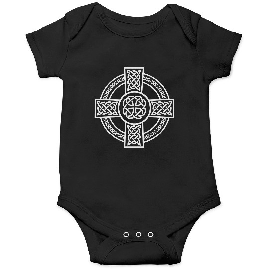 Celtic Cross Ireland Intricate Knotwork Design Onesies