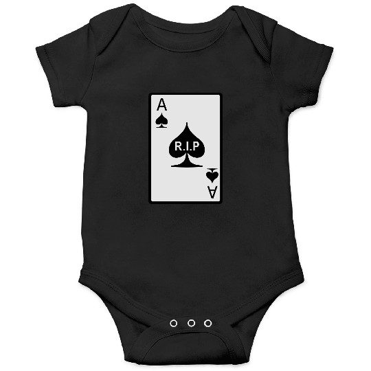 Rest in Peace Ace of Spades Onesies