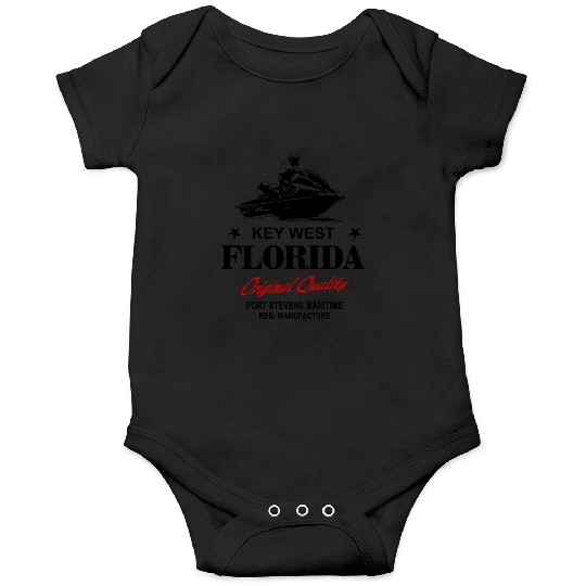 Jet Ski - Key West - Florida Onesies