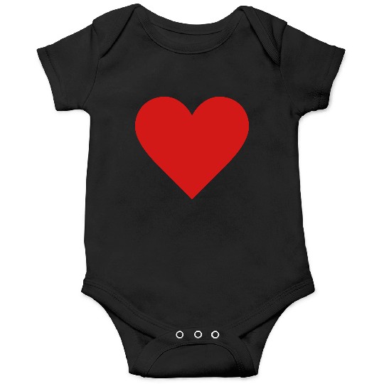 Heart of Hearts Red Love Onesies