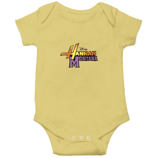 Disney Hannah Montana Logo Onesies, Disneyland Onesies, Disney Vacation Onesies