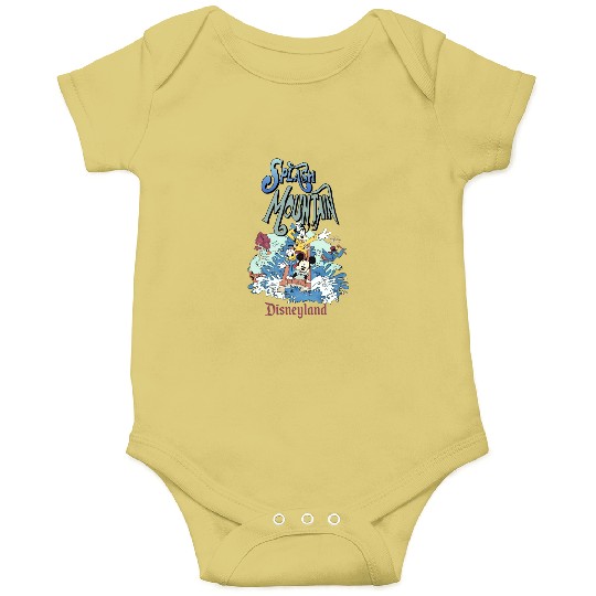 Retro Splash Mountain Onesies, Mickey and Friends Onesies, Disneyland Water Ride Onesies