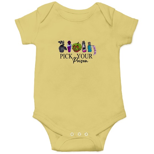 Pick Your Poison Onesies, Disney Villain Onesies