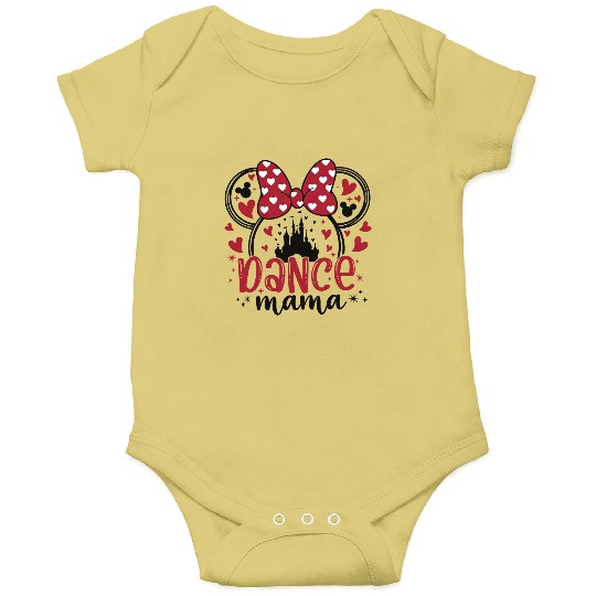 Disney Dance Mama Onesies, Dance Mom Onesies, Minnie Mama Onesies