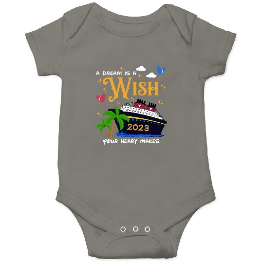 A Dream is a Wish your heart Make Onesies, Disney Cruise line Onesies