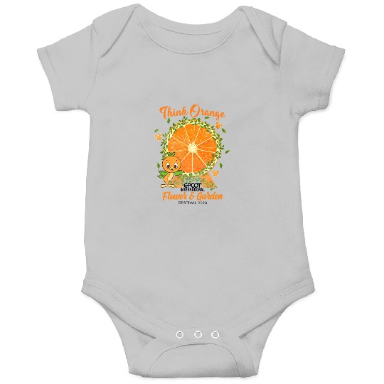Disney Epcot Orange Bird Onesies, Disney Epcot International Flower and Garden Festival 2023 Onesies
