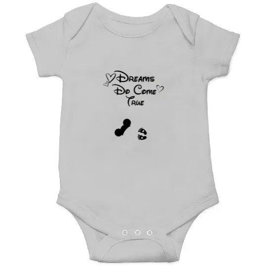 Disney Dreams Do Come True Onesies, Disneyland Maternity Onesies