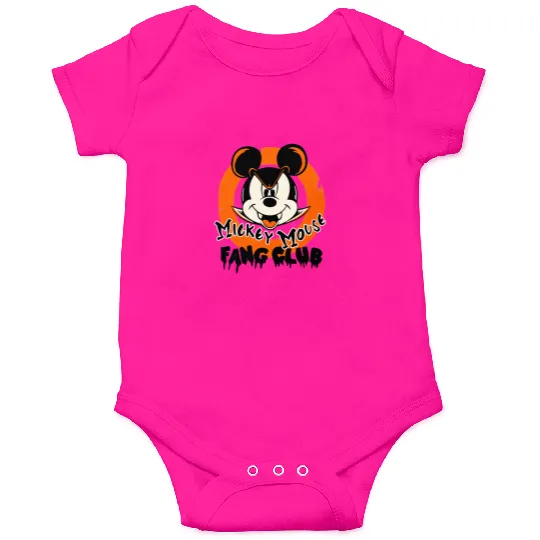 Mickey Mouse Vampire Fang Club Disney Halloween Night Party Onesies