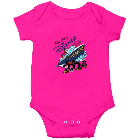 My First Disney Cruise 2024 Onesies, Disney Family Cruise Onesies