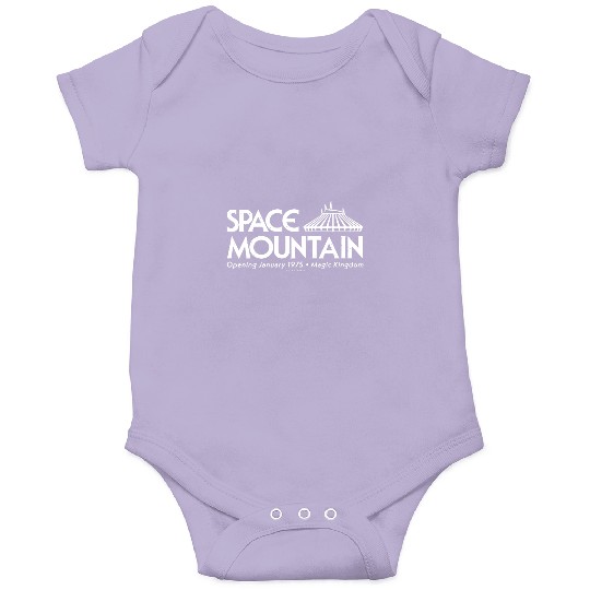 East Coast Space Mountain (White) - Theme Park Series - Disney - Onesies