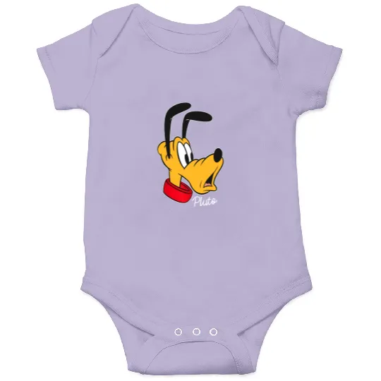 Disney Mickey And Friends Pluto Big Face Onesies, Disney Pluto Onesies, Pluto And Friends Onesies