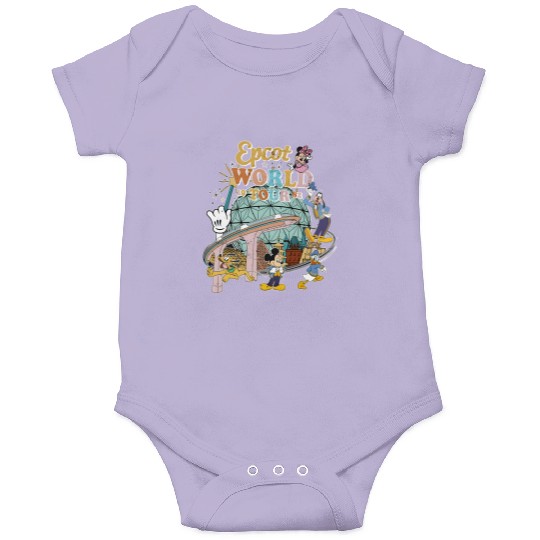 Disney Epcot World Tour 1982  Onesies, Disney Trip Family Onesies, Disney Group Onesies, Retro Disneyworld Onesies