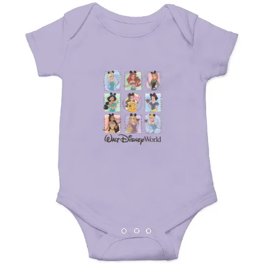 Retro Disney Princesses Onesies, Disney Snacks, Disneyland