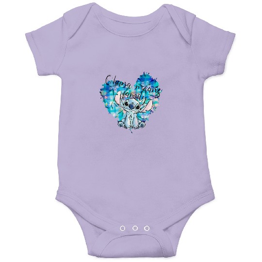 Disney Stitch Onesies,Ohana Means Family Onesies, Disney Vacation Onesies