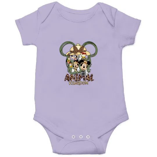 Disney Park Mickey Mouse And Friends Animal Kingdom Safari Onesies, Magic Kingdom Trip