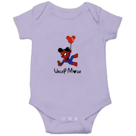 Spiderman Vacay Mode Onesies, Disney Spiderman Onesies