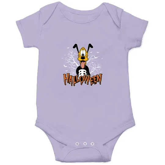 Pluto Skeleton Onesies, Halloween Onesies, Funny Skeleton Onesies, Disney Pluto Onesies, Disney Skeleton Onesies