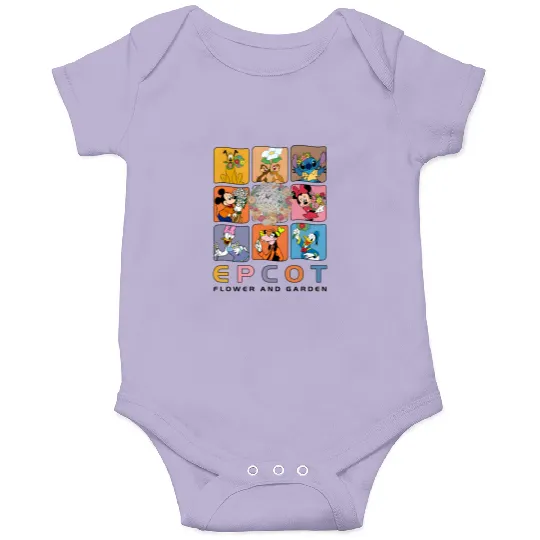 Disney Epcot Flower & Garden Festival 2024 Onesies