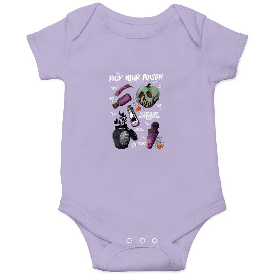 Vintage Disney Pick Your Poison  Onesies, Disney Halloween Onesies, Disney Villains Poison Onesies, Disney Halloween Matching Onesies