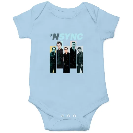 NSYNC Onesies, NSYNC Band Onesies, Boy Band Onesies, 90s Boy Bands