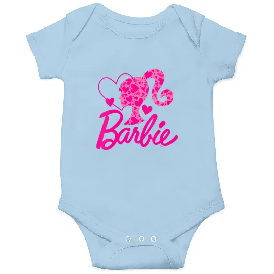 Womens Barbie - Heart Logo Onesies